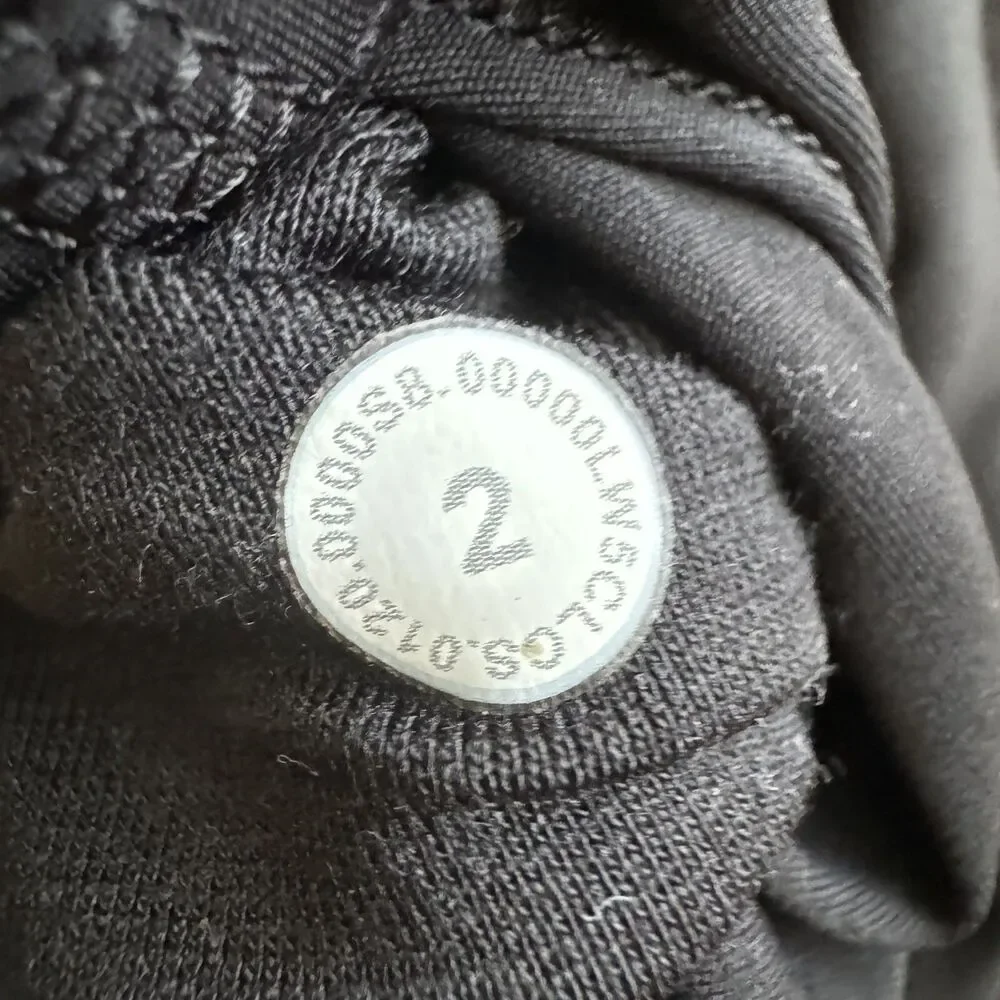 Lululemon Sheer Will High Rise Leggings 28” Camo Black Sz 2